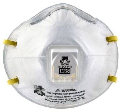 3M 8210 Respirators n95 (20 ct), Part #8210V Pic 2