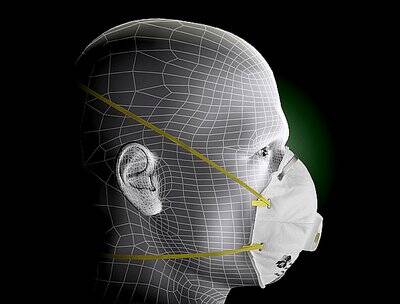 3M 8210 Respirators n95 (20 ct), Part #8210V Pic 1