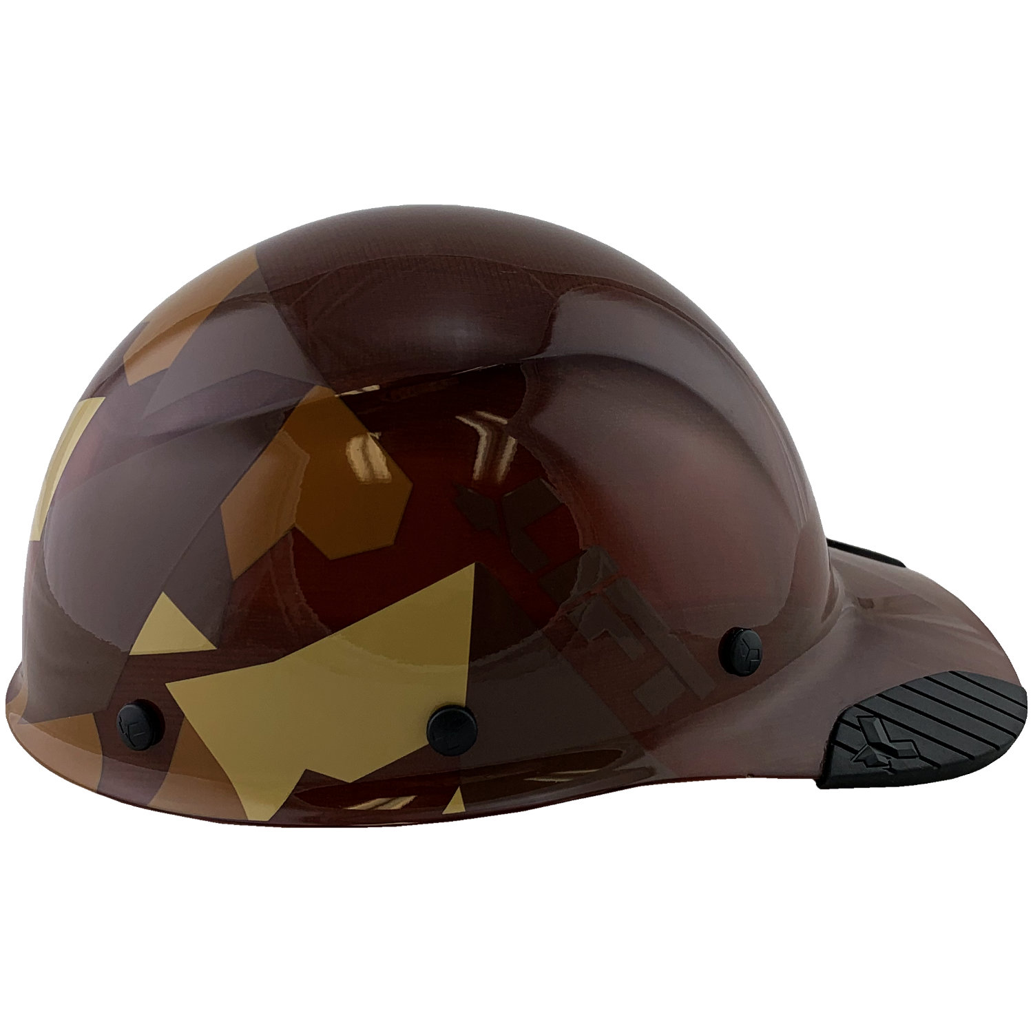 DAX Fiberglass Composite Hard Hat - Cap Style 5050 Desert Camo Natural Tan - Right View