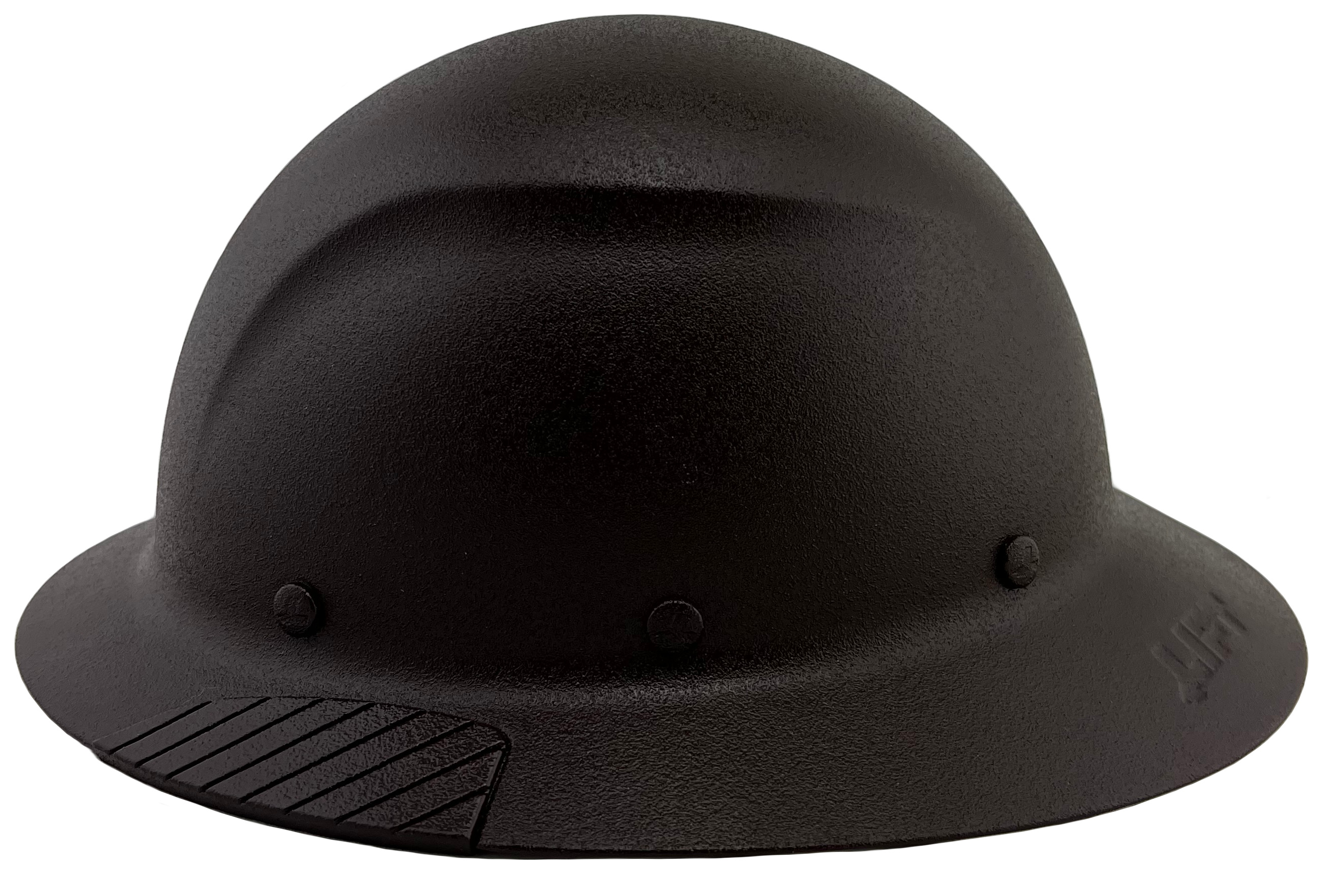 DAX Fiberglass Composite Hard Hat - Full Brim Textured Brown left