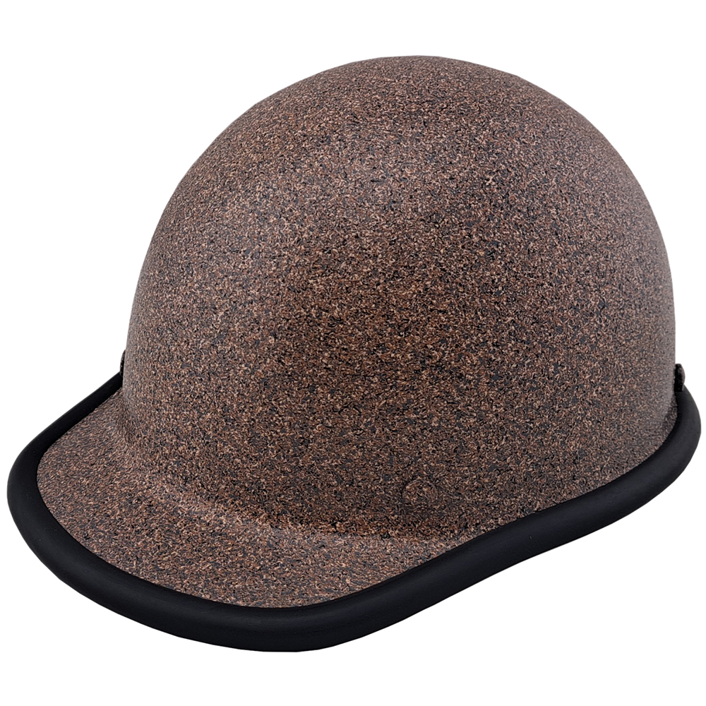 MSA Skullgard (LARGE SHELL) Cap Style Hard Hats with STAZ ON Suspension Light Granite - Edge Oblique Left