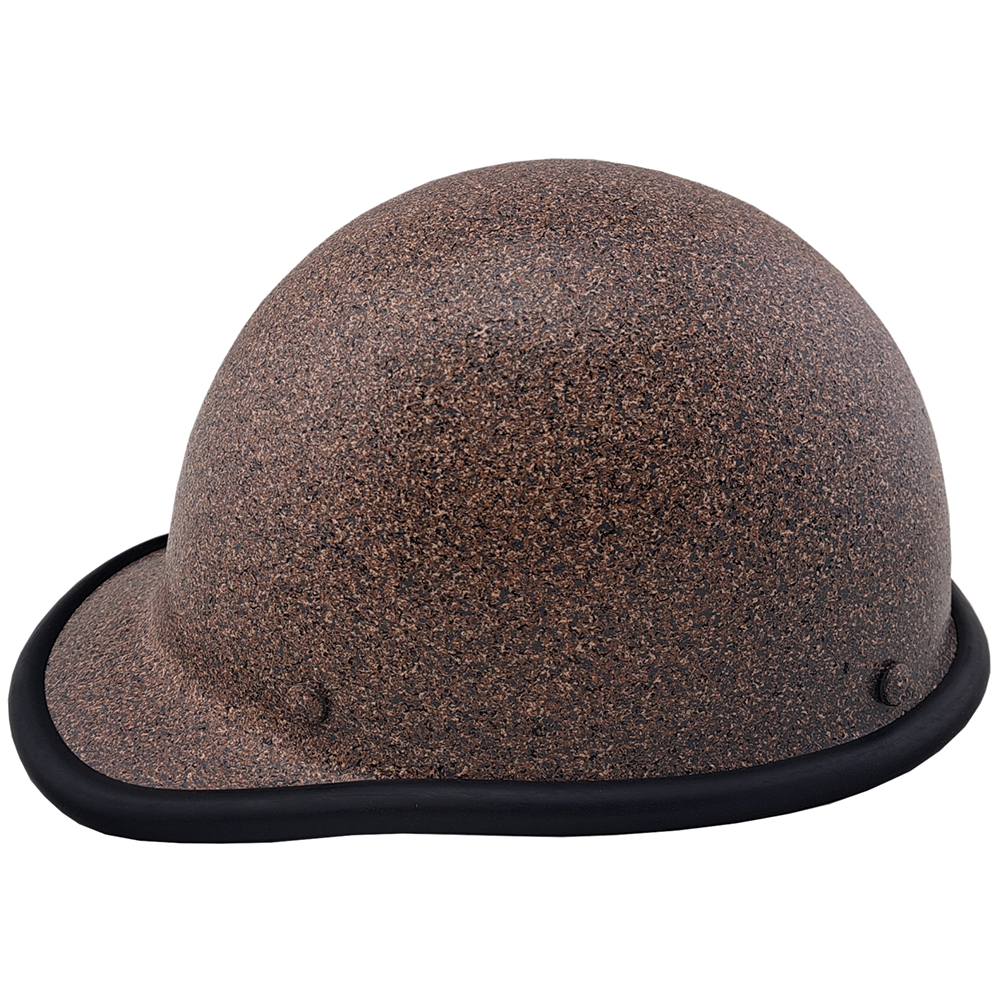 MSA Skullgard (LARGE SHELL) Cap Style Hard Hats with Ratchet Suspension Light Granite - Edge Left