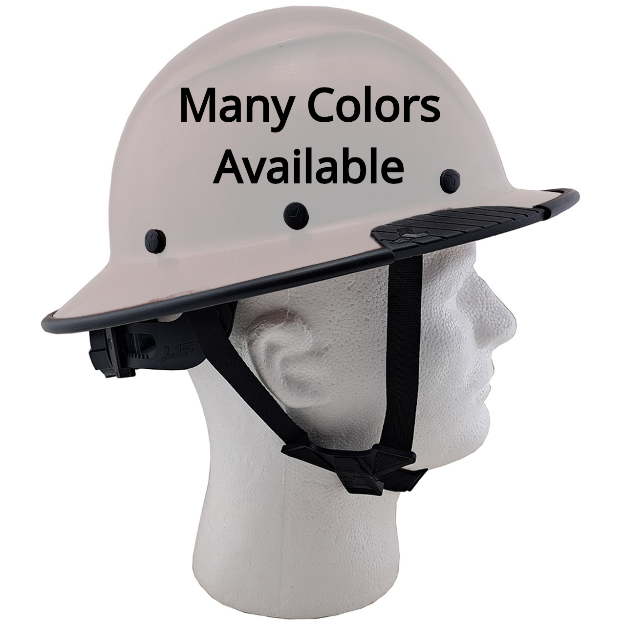 Fiberglass Hard Hat with Chin Strap | Type 1 Safety Helmet | Tasco