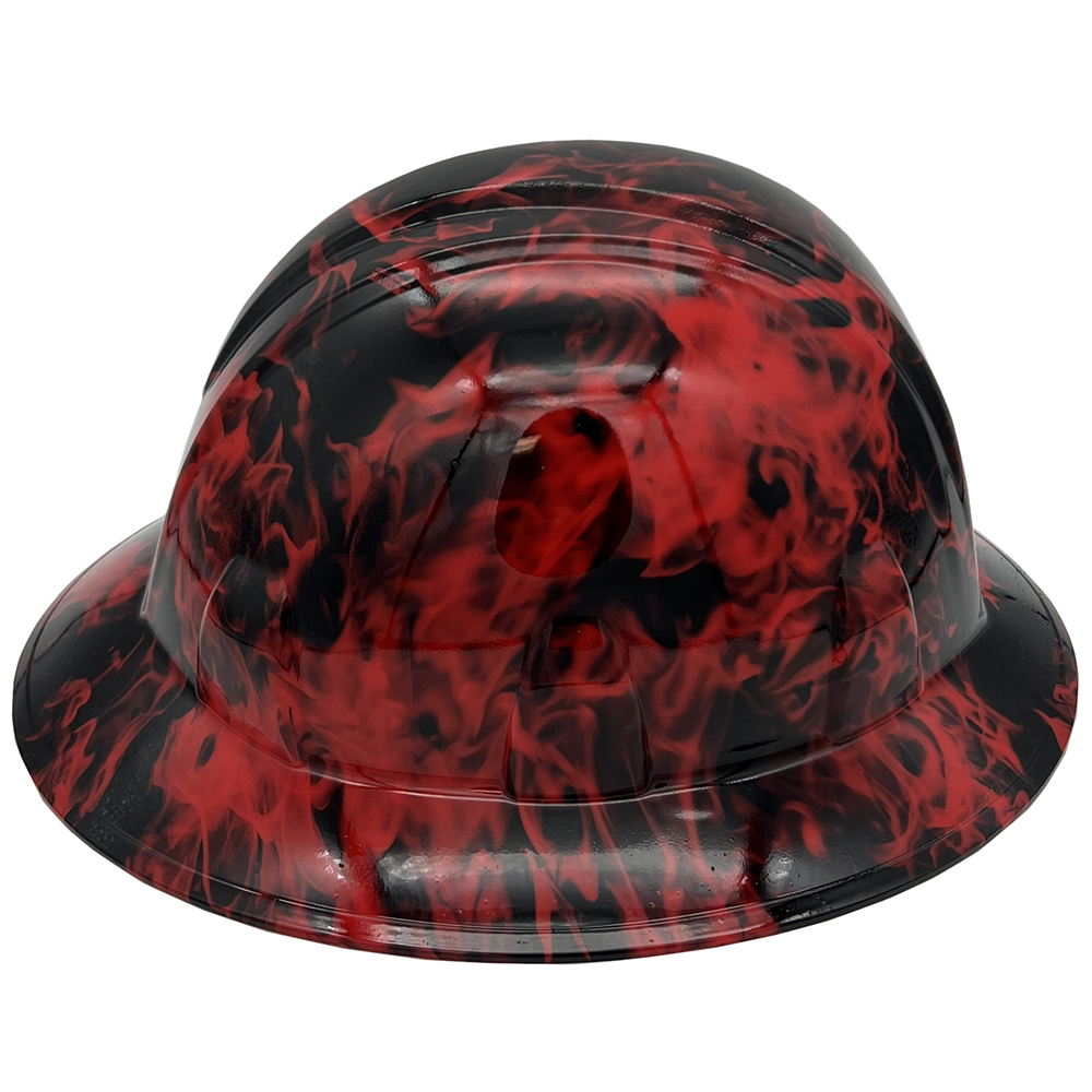 Red Flames Hydro Full Brim - Right