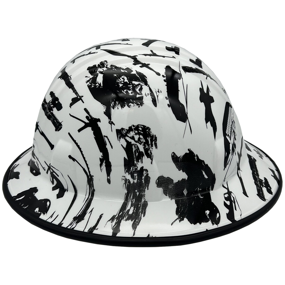 Combat White Hydro Full Brim - Edge Left Combat White Hydro Full Brim - Edge Left
