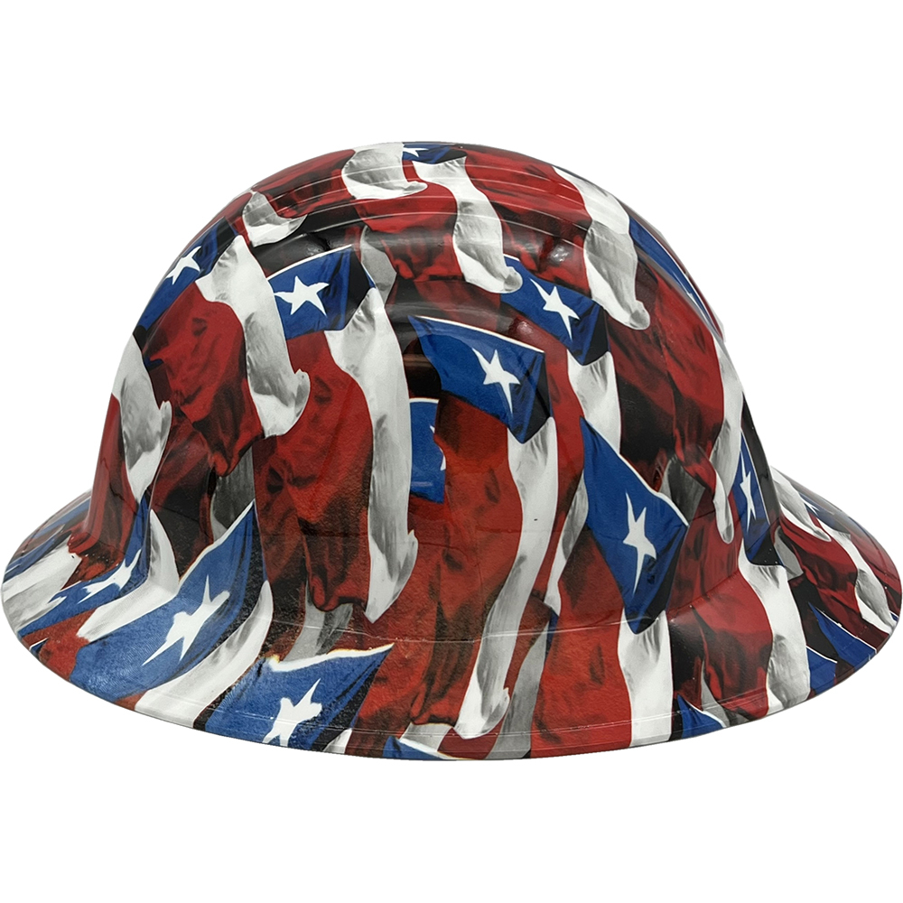 Texas Wavy Flag Hydro Full Brim - Left
