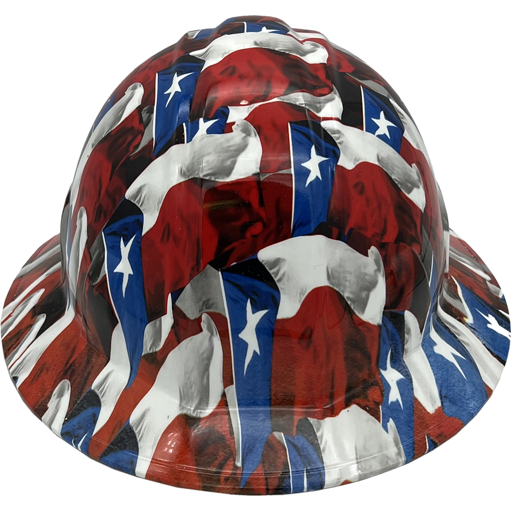 Texas Wavy Flag Hydro Full Brim - Front
