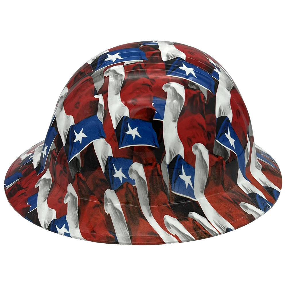 Texas Wavy Flag Hydro Full Brim - Right