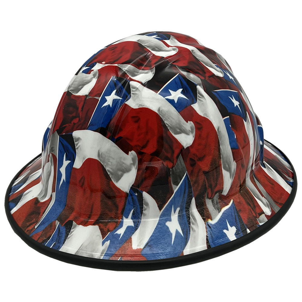 Texas Wavy Flag Hydro Full Brim - Edge Oblique Left