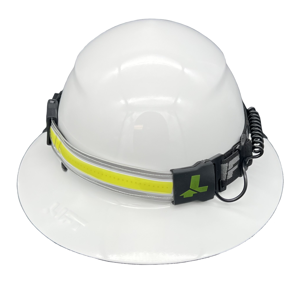 パーツ Hatta Light Alloy HEAD-SET Hard Hat LED Headlamp | DAX Construction Helmet Light | Tasco