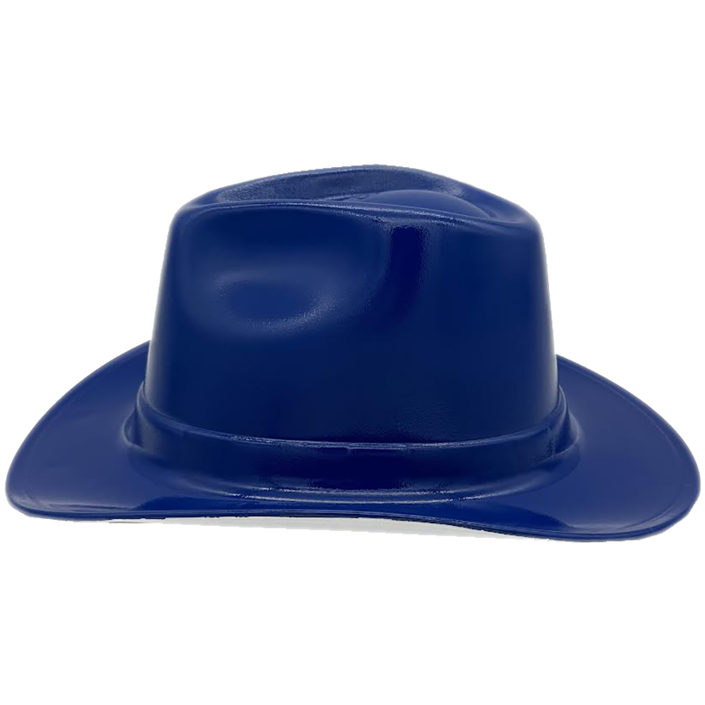 Occunomix Western Cowboy Hard Hats Royal Blue Left