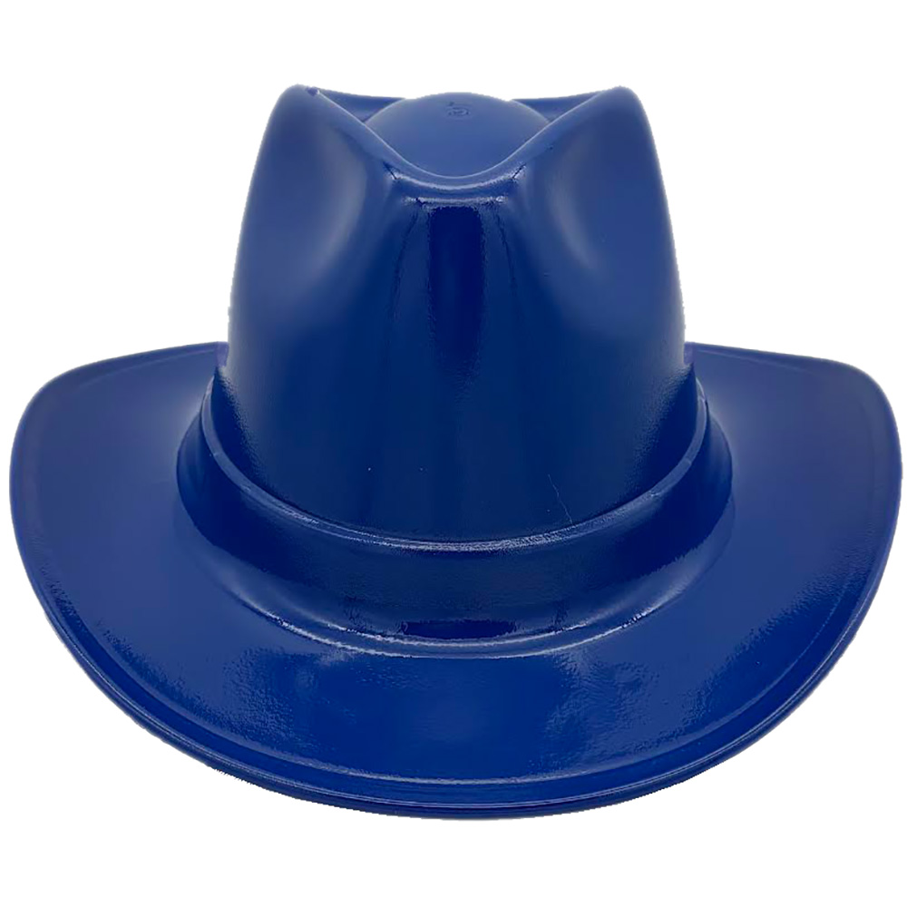 Occunomix Western Cowboy Hard Hats Royal Blue Front