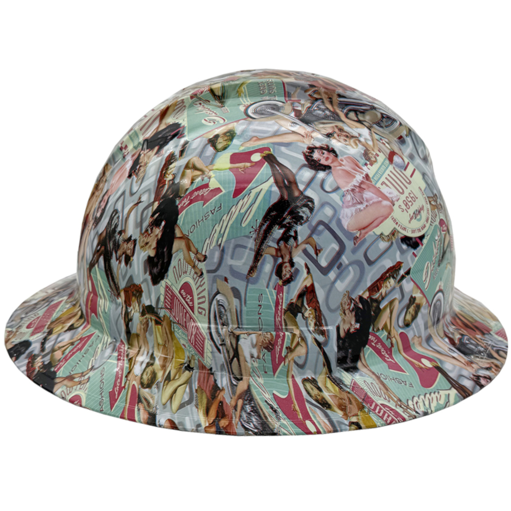 Pyramex Type II T2 Ridgeline Full Brim Hydro Dipped Hard Hat - Right