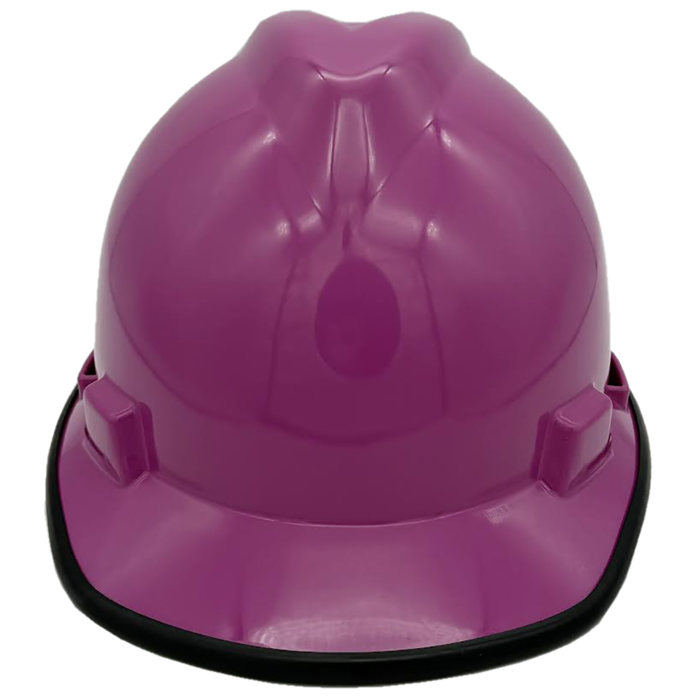 MSA Cap Style Small Hard Hats with Fas-Trac Suspensions Magenta - Edge Front