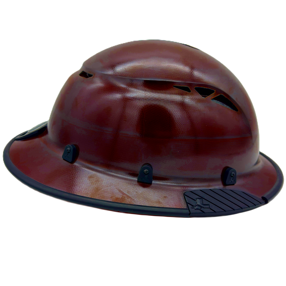 Fiber Reinforced Hard Hat Full Brim Natural Tan - Edge Right View