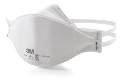 3M 9210 Series Flat Fold N95 Respirator (20 per box), Part #3m9210+ Pic 2
