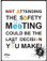 Safety Meeting Typography Safety Posters in ENGLISH  pic 1