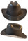 Cowboy Hardhat ~ Textured Gunmetal