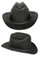 Cowboy Hardhat ~ Black