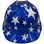 MSA V-Gard American Stars and Stripes Hard Hats - Front