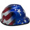 MSA V-Gard American Stars and Stripes Hard Hats - Edge Right