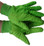 Double Palm Cotton/Polyester Green Polychord Gloves Pic 1