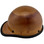 Skullgard Cap Style With Ratchet Suspension Natural Tan with edge ~ Right Side