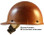 MSA Skullgard Cap Style Hard Hats With SWING Suspension ~Side View 1