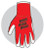 Mechanix Knit Dipped Nitrile Gloves LG/XL Size, Part # ND-05-540 pic 2