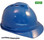 MSA Advance Vented Hard Hats  Blue