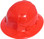 ERB Omega II Full Brim Hard Hats w/ Pin-Lock Red pic 1