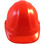 ERB-Omega II Cap Style Hard Hats w/ Ratchet Hi Viz Orange pic 4