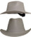 Occunomix Gray Western Cowboy Hard Hats Gray