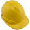 Pyramex Ridgeline Cap Style Hard Hats Yellow - Oblique Right