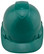 Pyramex Ridgeline Cap Style Hard Hats Green - Front