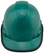 Pyramex Ridgeline Cap Style Hard Hats Green with edge  Front