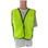 Lime Soft Mesh Plain Safety Vest  