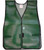 PVC Coated Plain Safety Vest Dark Green pic 4