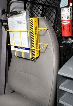Msds Binder Rack MSDS Binder Over-the-Seat Notebook Rack | Buy Online