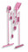 26 inch Utility / Sanitation Rack ~ Pink
