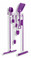 26 inch Utility / Sanitation Rack ~ Purple
