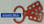 1 inch opening Hasp Die-Cast w/ red coating.  Pic 1