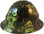 Hades Green Hydro Dipped Full Brim Hard Hats pic oblique 