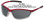 Crews Shock Safety Glasses ~ Crimson Frame ~ Fog Free Smoke Lens