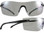 Smith and Wesson ~ Caliber Safety Glasses ~ Black Frame with Clear Anti-Fog Lens