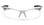 Pyramex Avante Safety Glasses ~ Silver Frame ~ Clear Lens