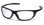 Pyramex Safety Glasses ~ Azera ~ Black Frame ~ Clear Lens