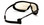 Pyramex XS3 Plus Safety Glasses ~ Black Frame - Indoor/Outdoor Anti-Fog Lens