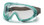 Pyramex Capstone Goggle ~ Green Frame ~ Anti Fog Clear Lens