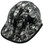 Real Zombie Hydro Dipped Cap Style Hard Hat - Edge Oblique Left